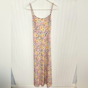 ASOS | NWT Sleeveless Floral Maxi Dress Multicolor Size 4